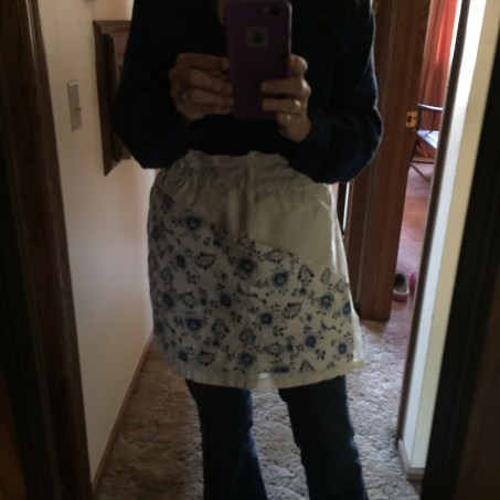me in my accomplishment apron
